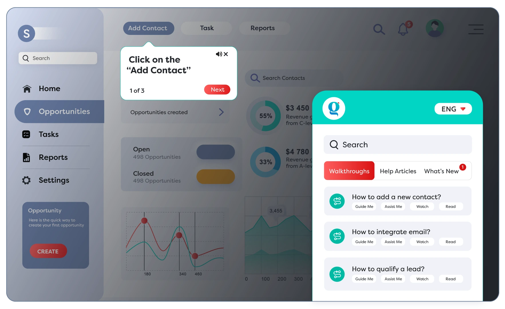 Application End Users Dashboard