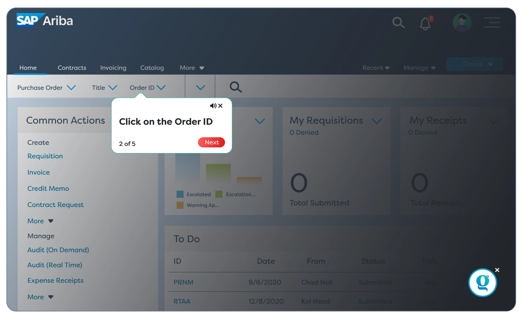 Task-Based Walkthroughs