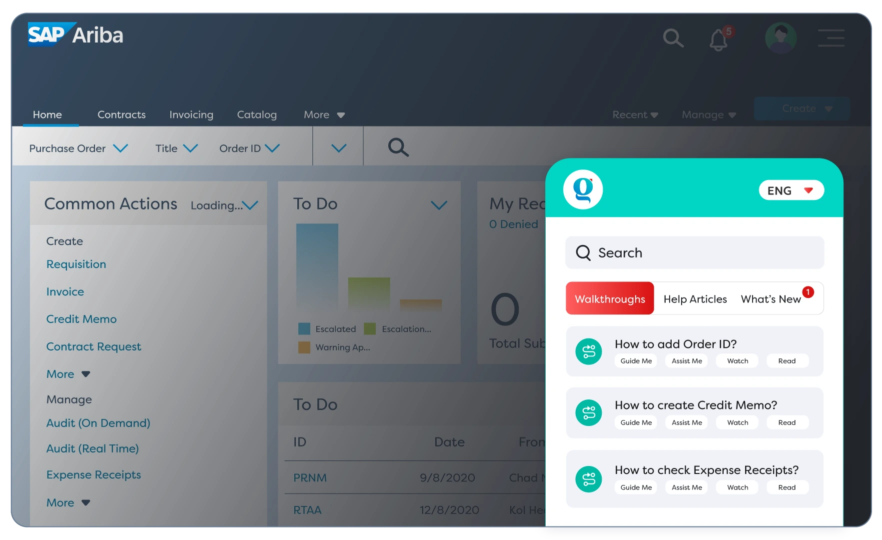 On-Demand Assistance